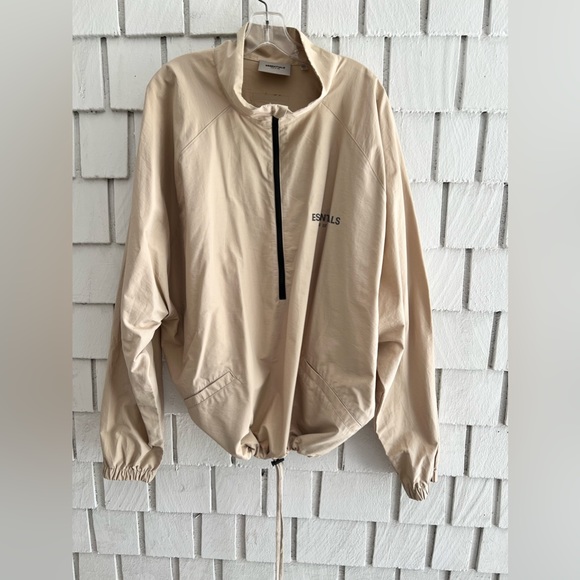 Fear of God Essentials SSENSE exclusive 1/2 zip track jacket pullover size XXL - Picture 2 of 6